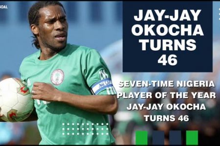 Ebonyi soccer fans celebrate Jay Jay Okocha at 46 