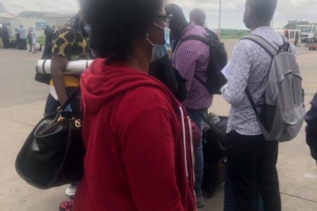 COVID-19: First batch of Nigerians from UK arrive Lagos