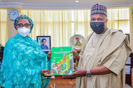 Gombe Gov. visits Finance Minister in Abuja
